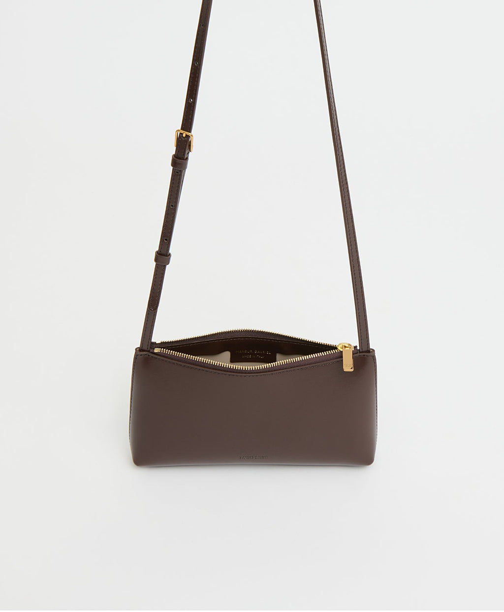 Mini Gaia Crossbody in Chocolate/Warm Grey