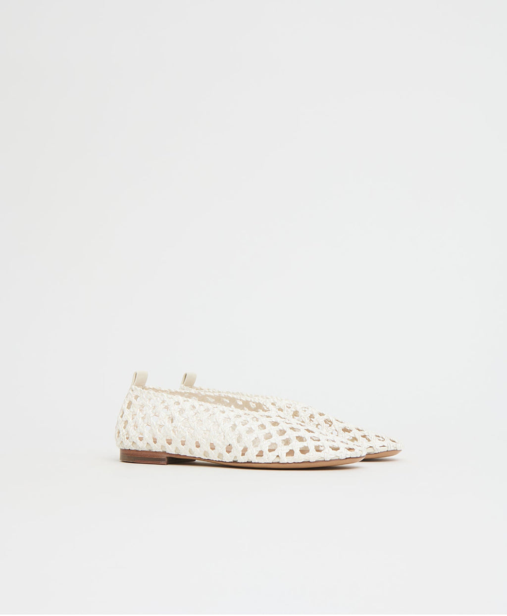 Woven Ballerina - White