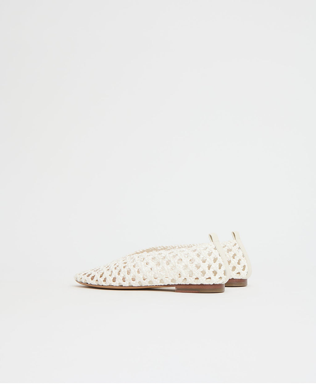 Woven Ballerina - White
