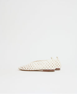 Woven Ballerina - White