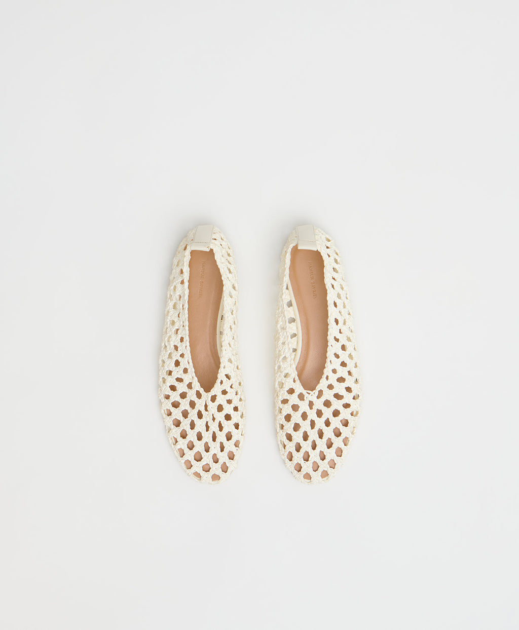 Woven Ballerina - White