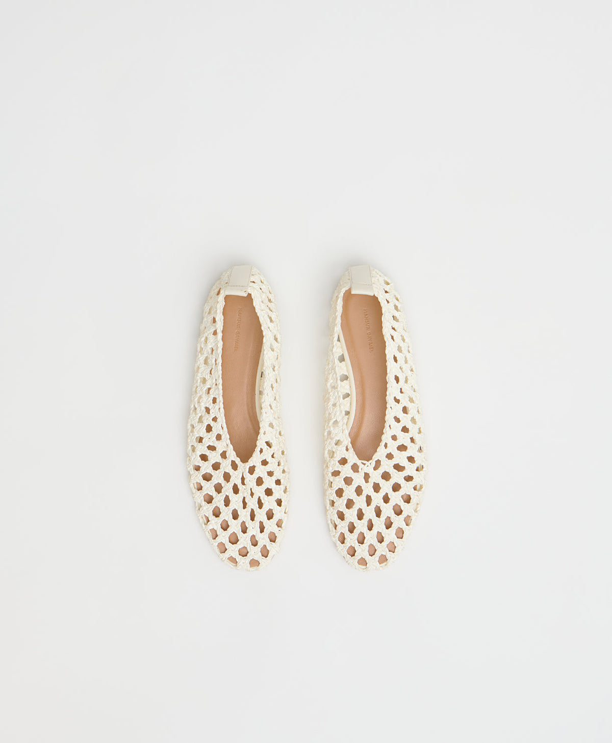 Woven Ballerina - White