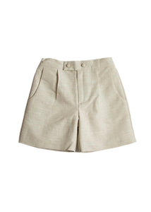 Boys Celebration Shorts Beige (4-10yrs) Shorts  from Pepa London