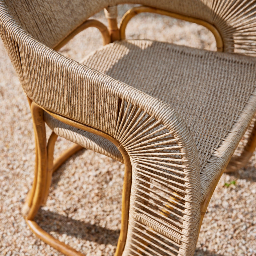 glen ellen arm chair detail