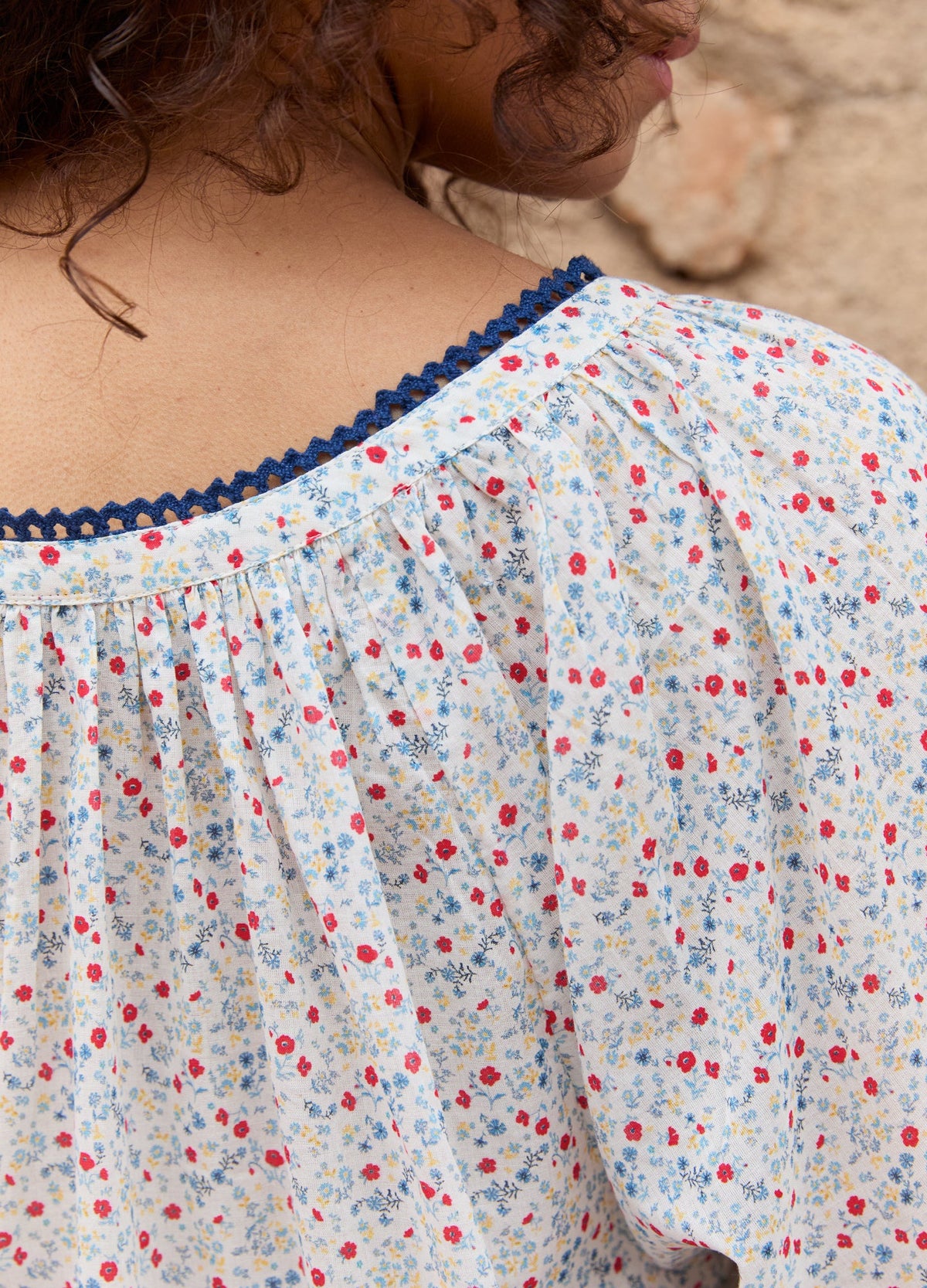 Phoebe Cotton Nightdress in Meadow