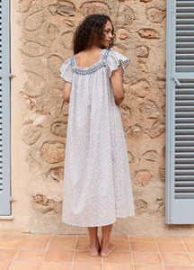 Poppy Cotton Nightdress in Meadow