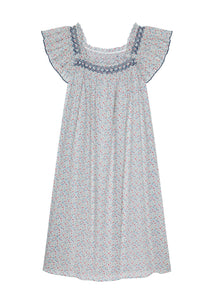 Poppy Cotton Nightdress in Meadow