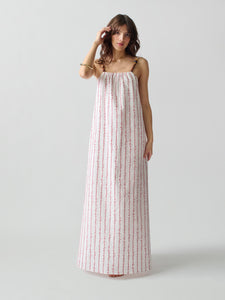 Grikos Stripe Dress RTW LINGUA FRANCA NYC