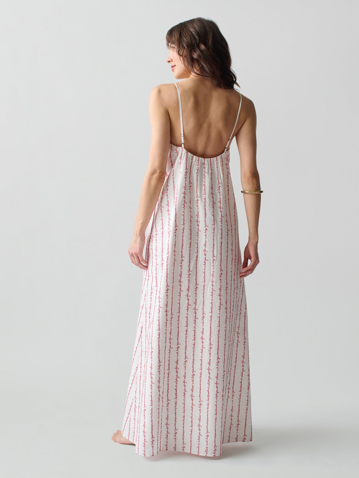 Grikos Stripe Dress RTW LINGUA FRANCA NYC