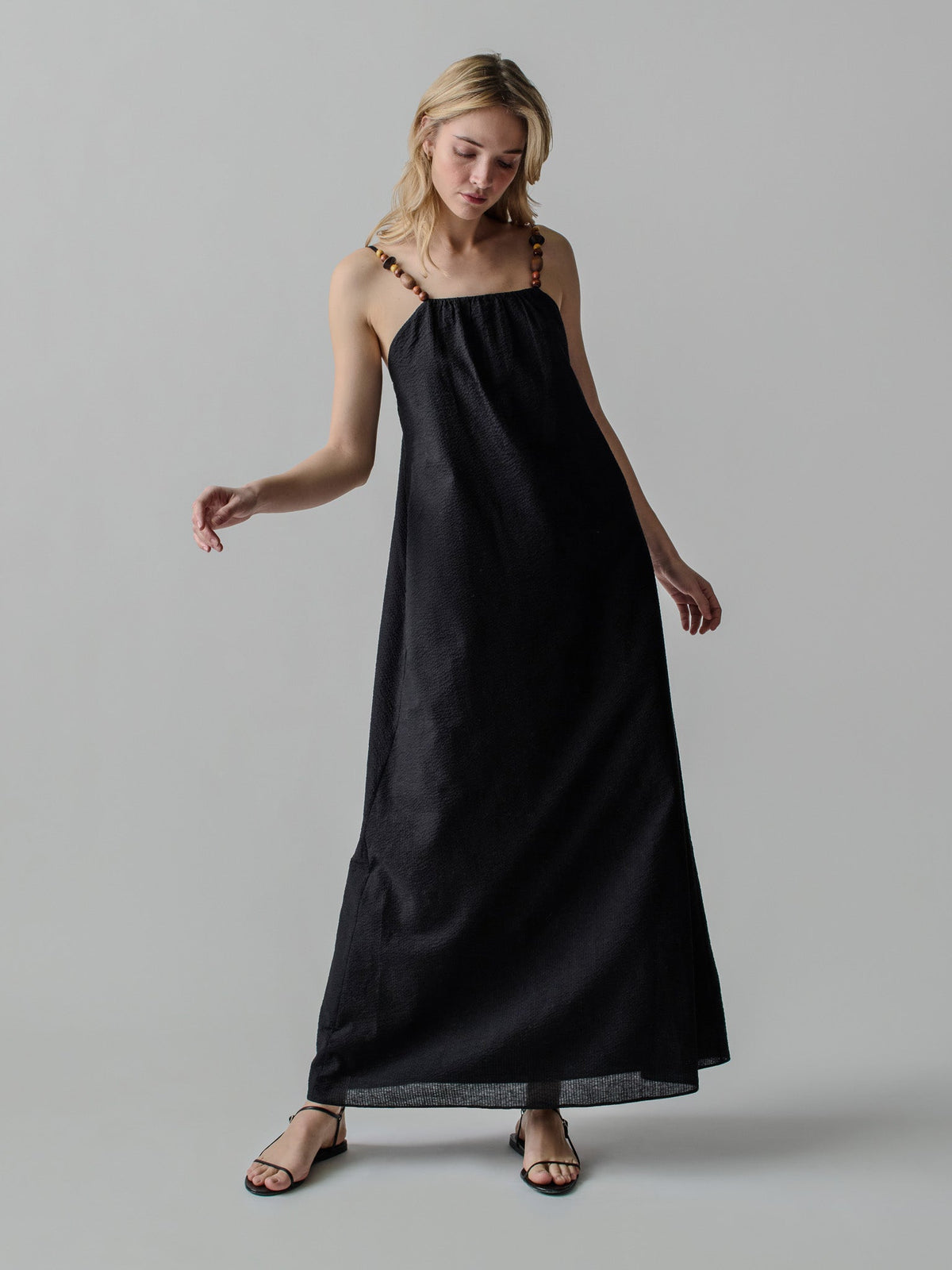 Grikos Dress RTW LINGUA FRANCA NYC Black XS/SM