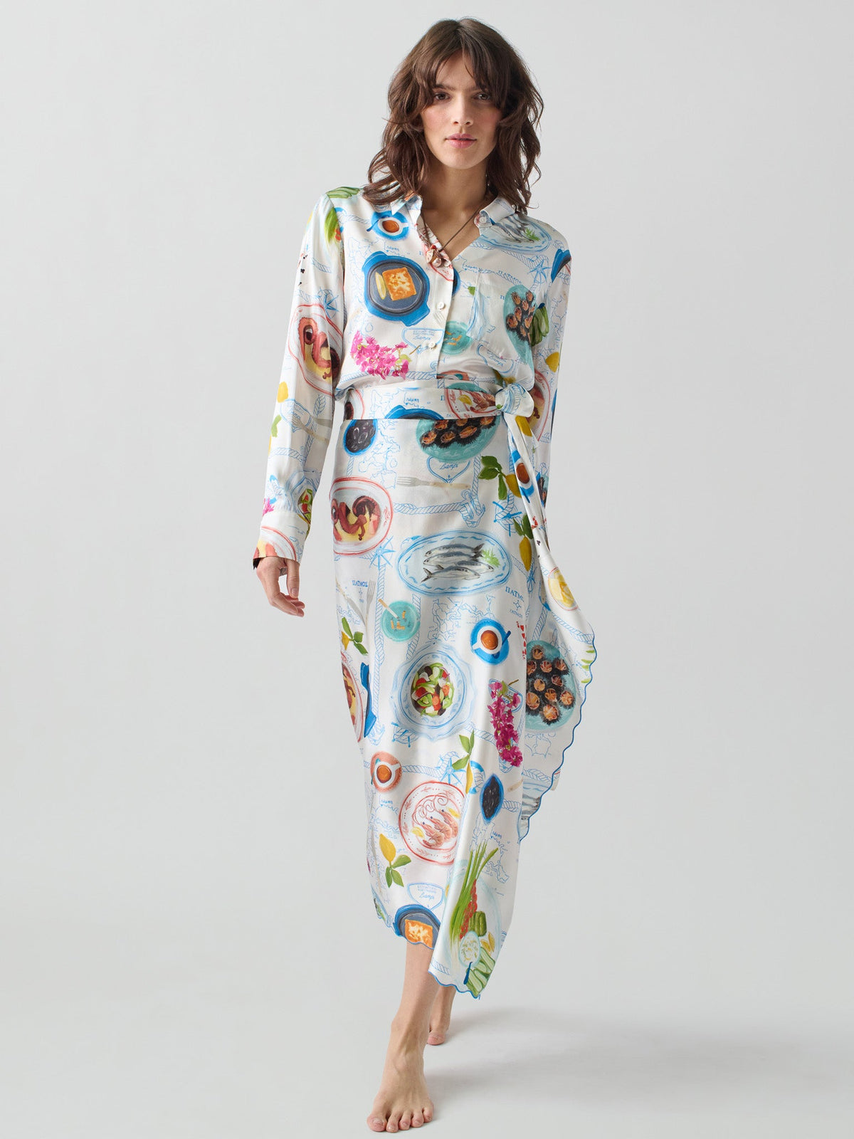 Lampi Wrap Skirt RTW LINGUA FRANCA NYC
