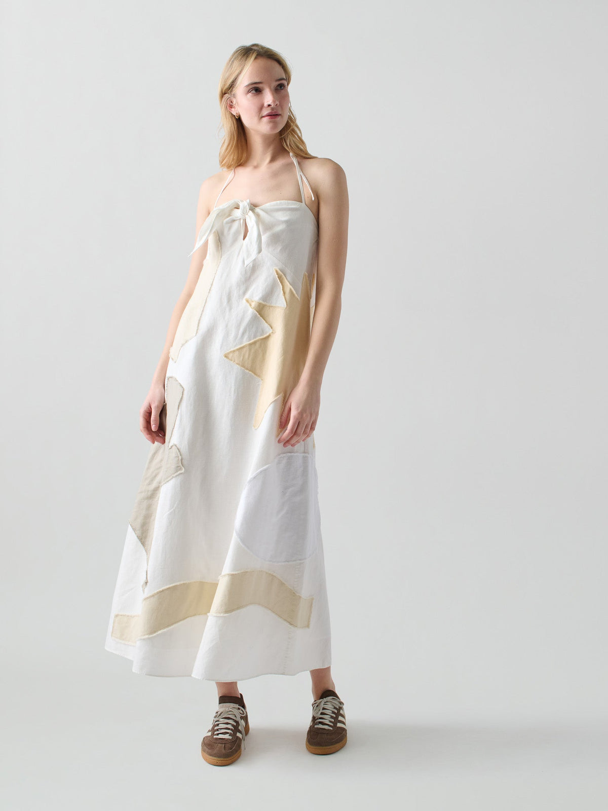 Patmos Tie Dress RTW LINGUA FRANCA NYC