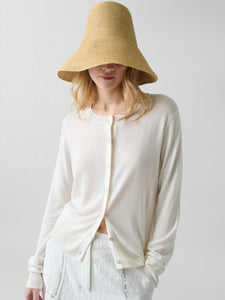 Silk Blend Cardigan RTW LINGUA FRANCA NYC