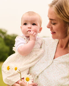 Cleo Athena Frill Tea Dress in Baby