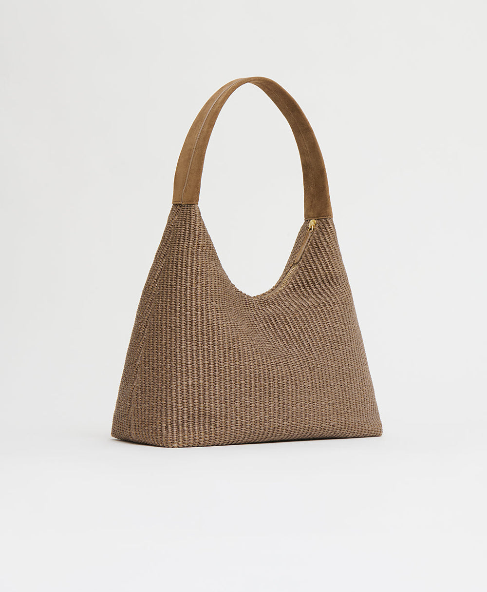 Candy Hobo - Anise Raffia/Anise Suede