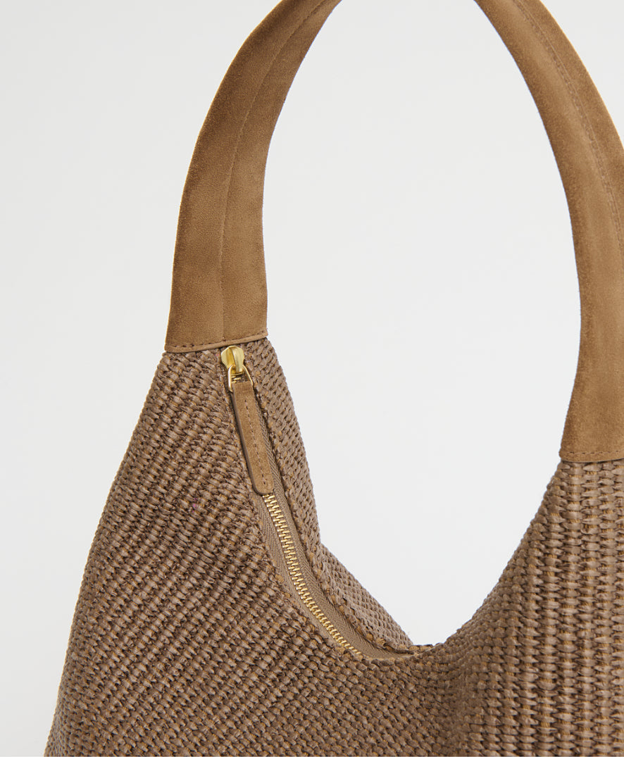Candy Hobo - Anise Raffia/Anise Suede