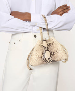 Drawstring Pouchette - Roccia