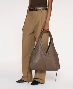 Soft Medium Tote in Ebony