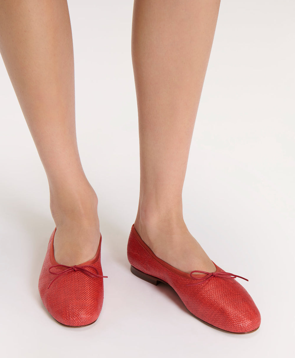 Dream Ballerina - Pomodoro Smooth Raffia
