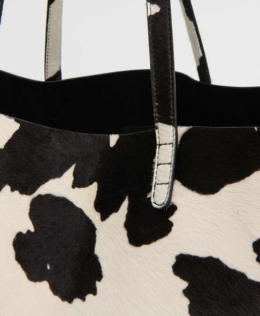Juno Tote - Printed Pony Hair