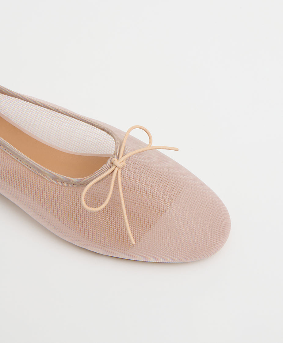Mesh Dream Ballerina - Beige