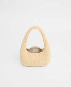 Mini Gnocchi Bag - Jasmine Textured Raffia