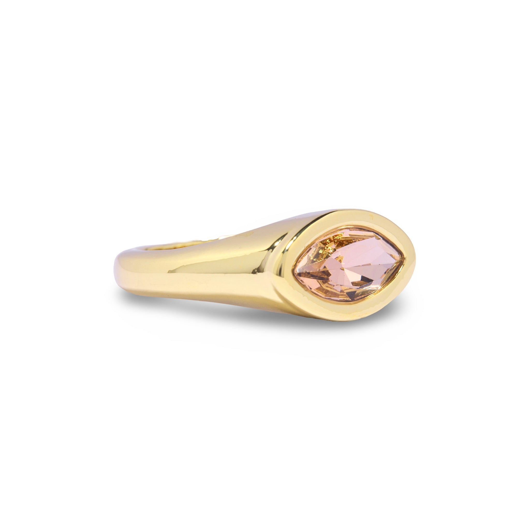 Gold Marquis Eye Ring