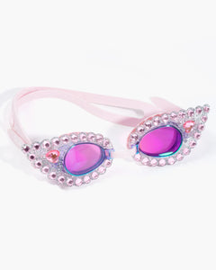 Pink Splash Swim Goggles