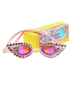 Pink Splash Swim Goggles