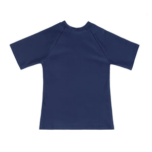 Unisex Short-Sleeve Rashguard in Peri Blue