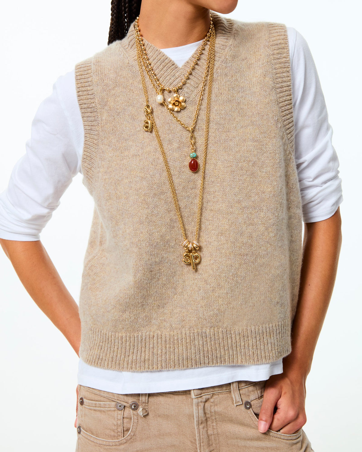 The Pave Slider Necklace