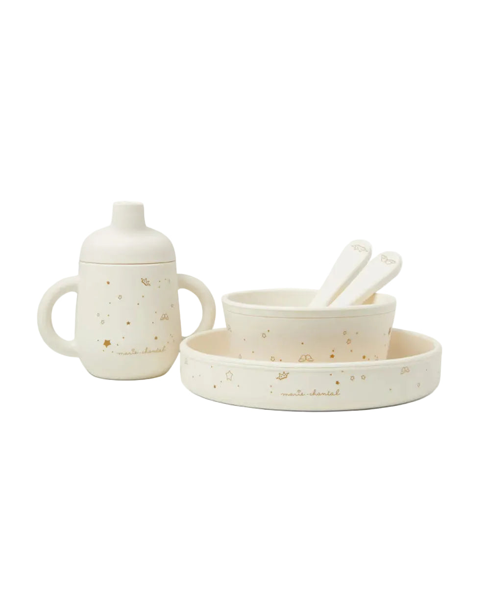 Star & Crown Silicone Table Wear Set