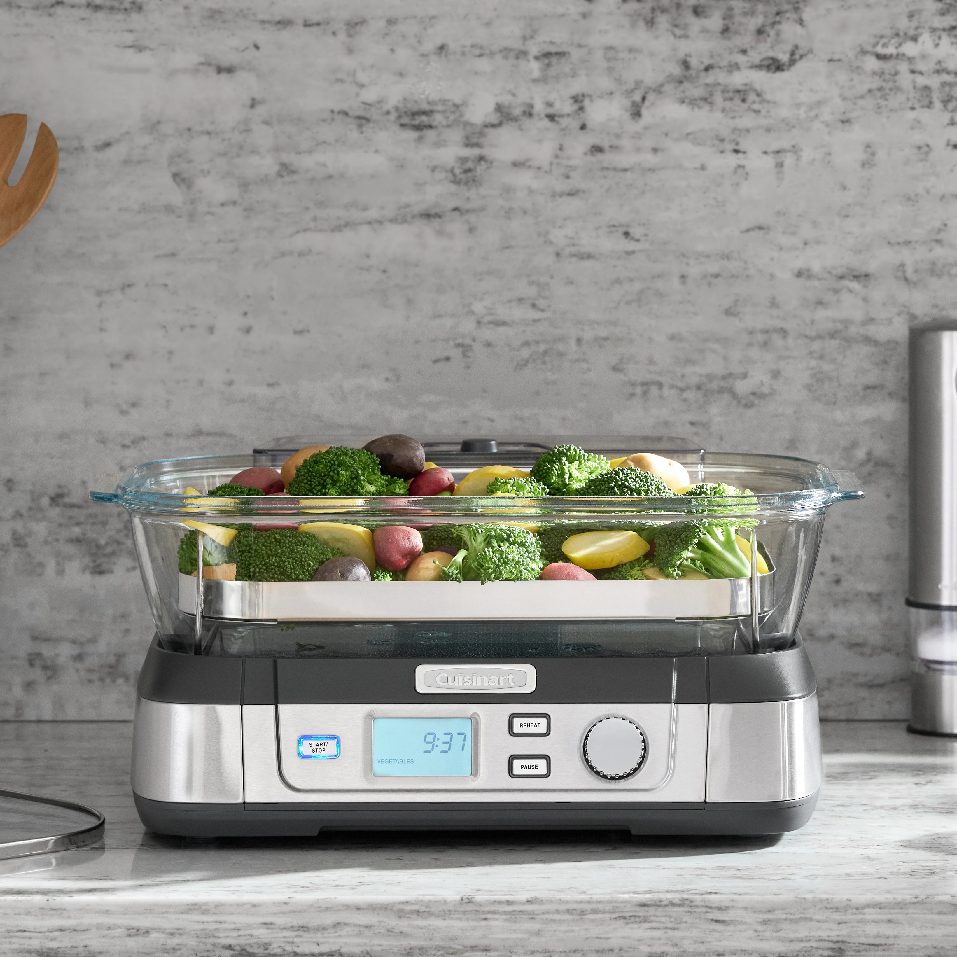 Cook Fresh® Digital Glass Steamer