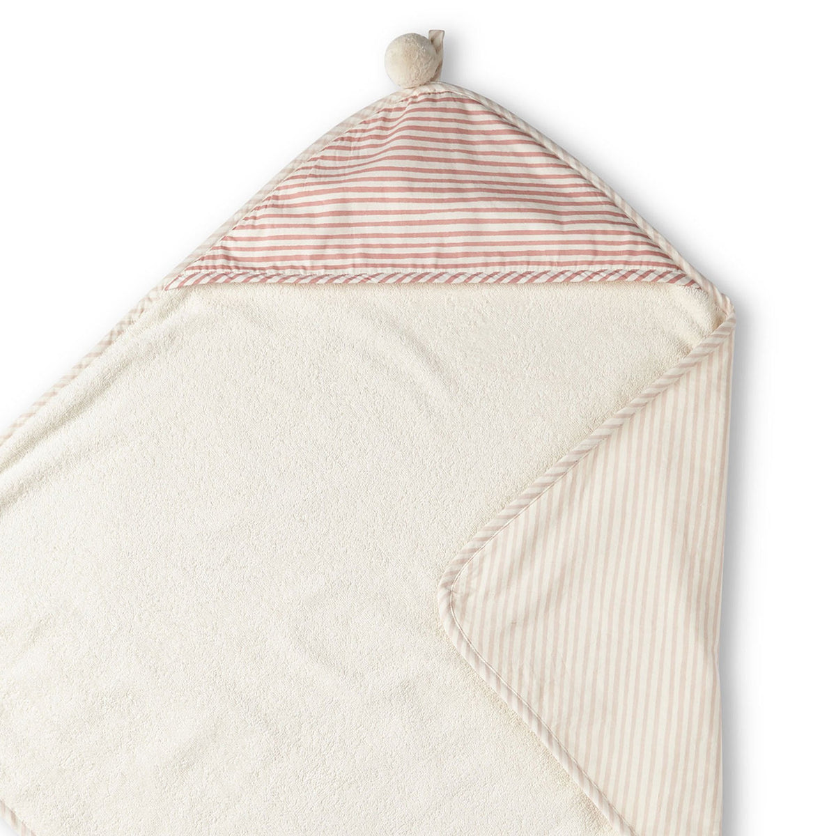 Striped Hooded Towel