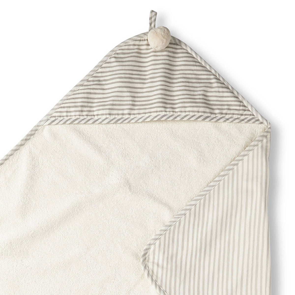 Striped Hooded Towel