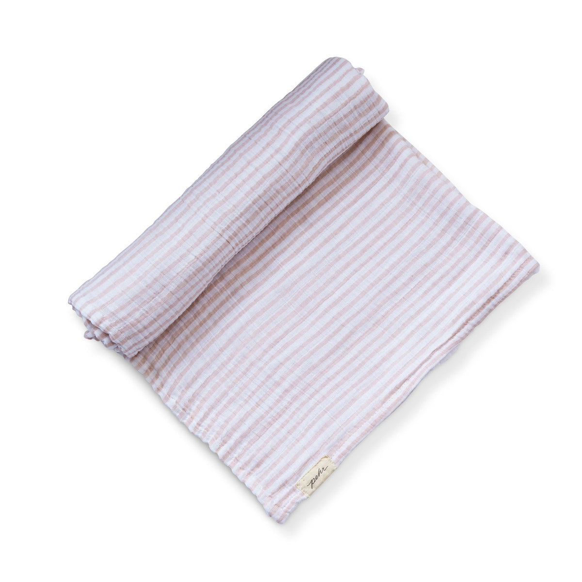 Striped Swaddle in Stripes Away Petal