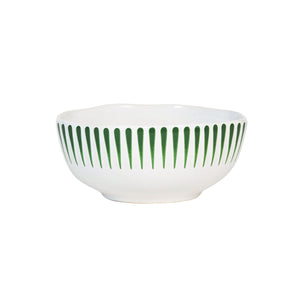 Sitio Stripe 16-Piece Place Setting in Basil