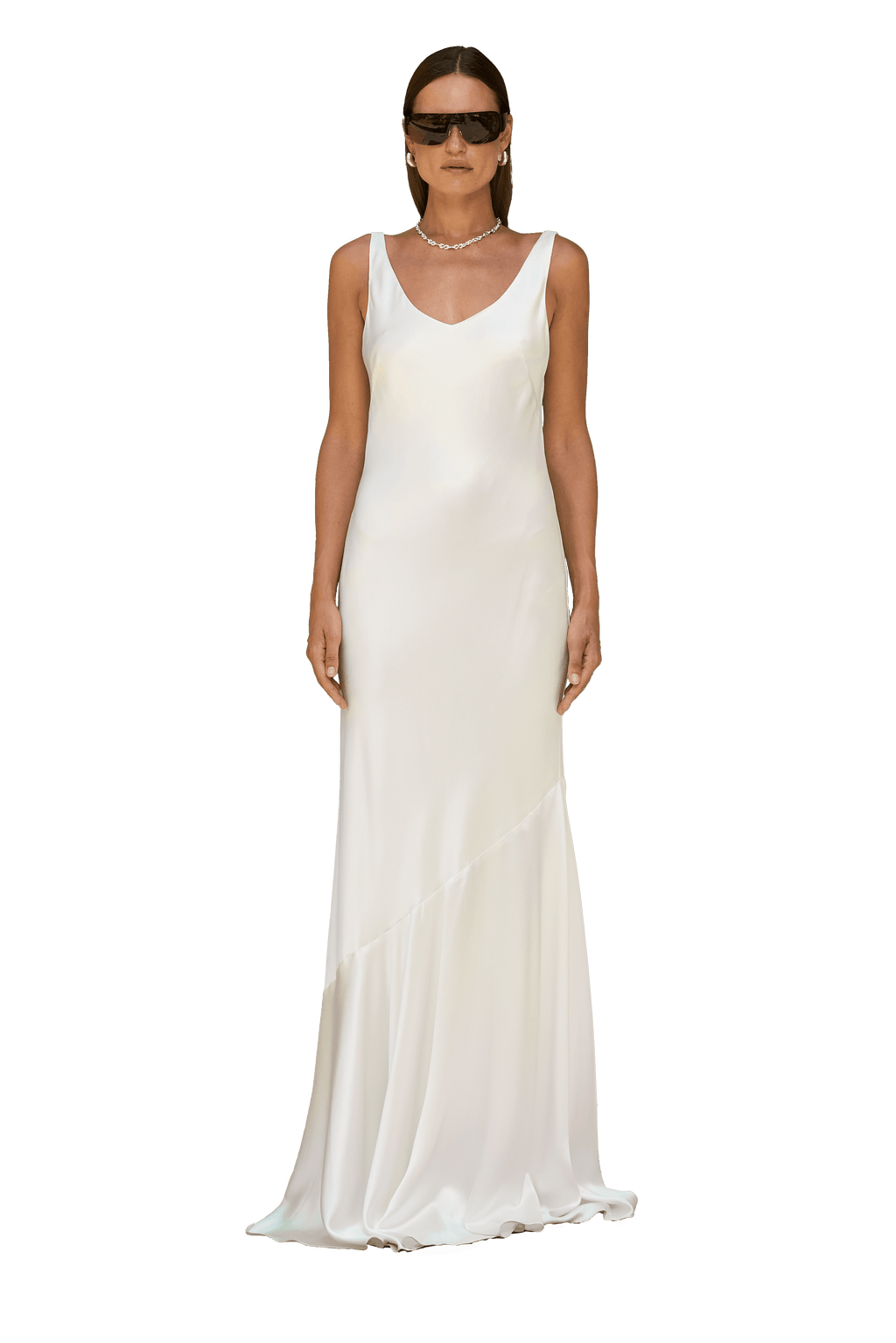 Wide Strap Slip with Asymmetric Seam | STYLE 032