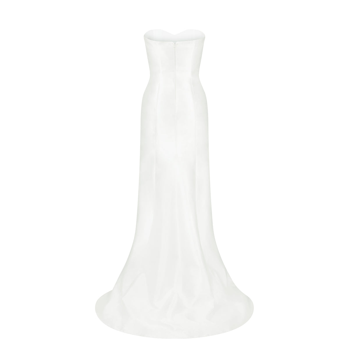 Strapless Silk Mikado Dress | STYLE 109