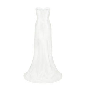 Strapless Silk Mikado Dress | STYLE 109