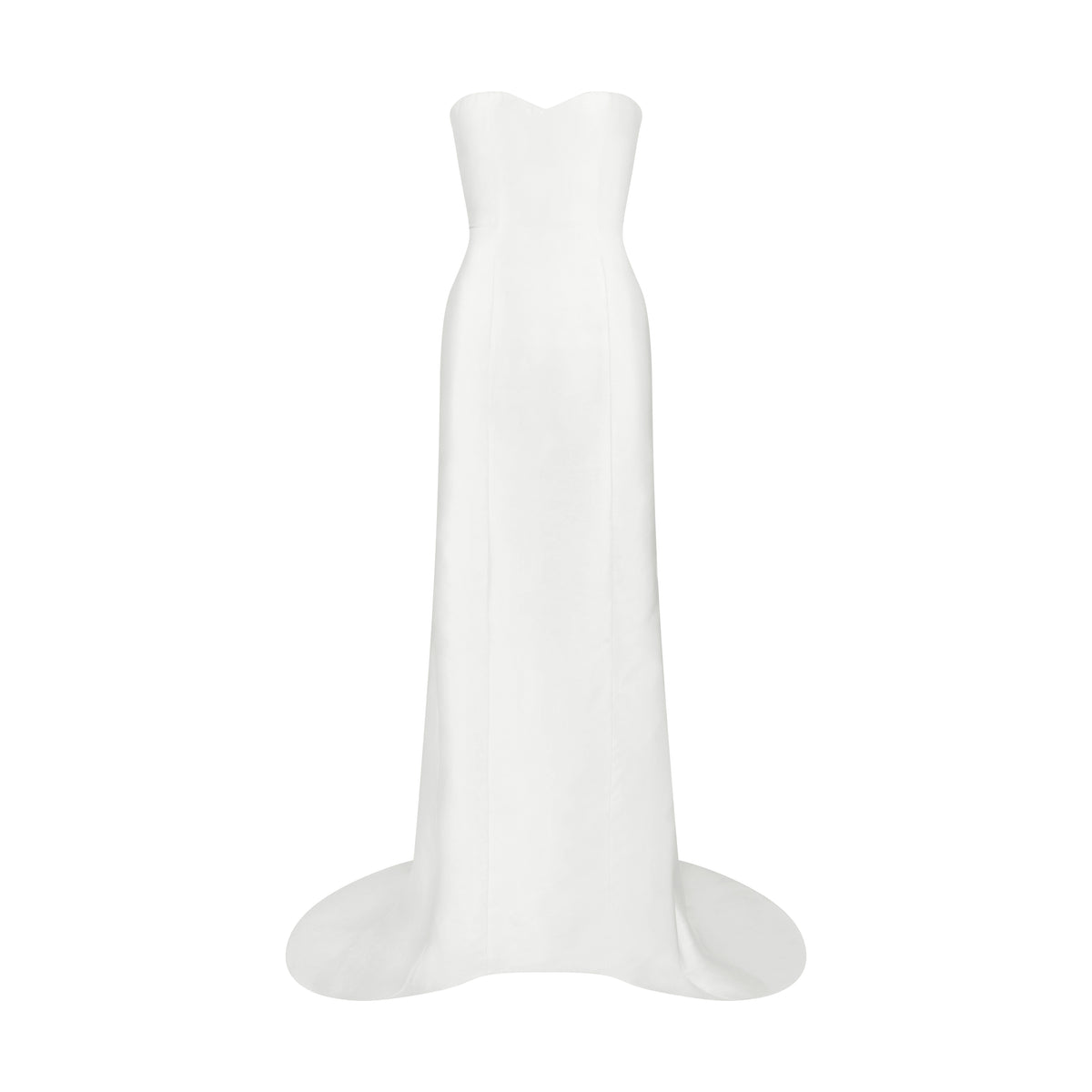 Strapless Silk Mikado Dress | STYLE 109