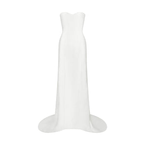 Strapless Silk Mikado Dress | STYLE 109