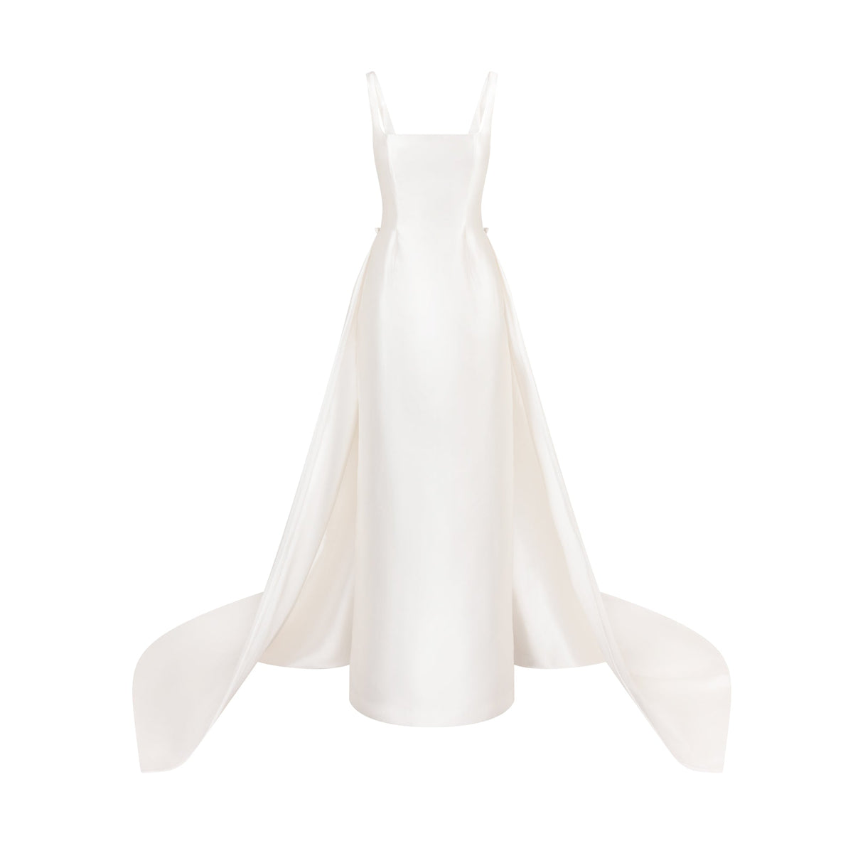 Detachable Silk Train | STYLE 112