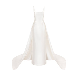 Detachable Silk Train | STYLE 112