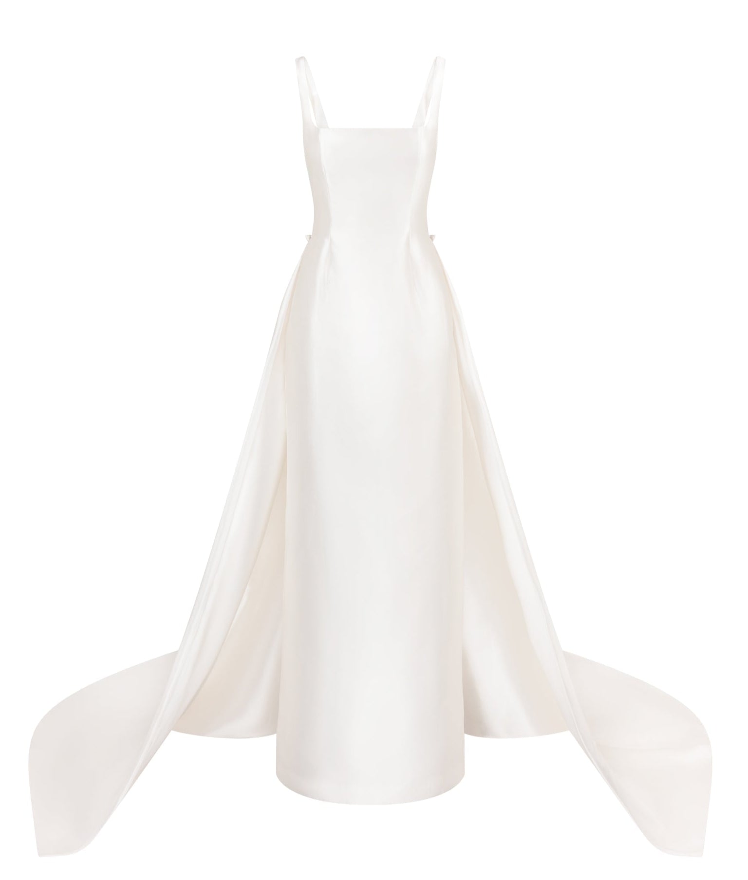 Organza Peekaboo Silk Mikado Gown | STYLE 111
