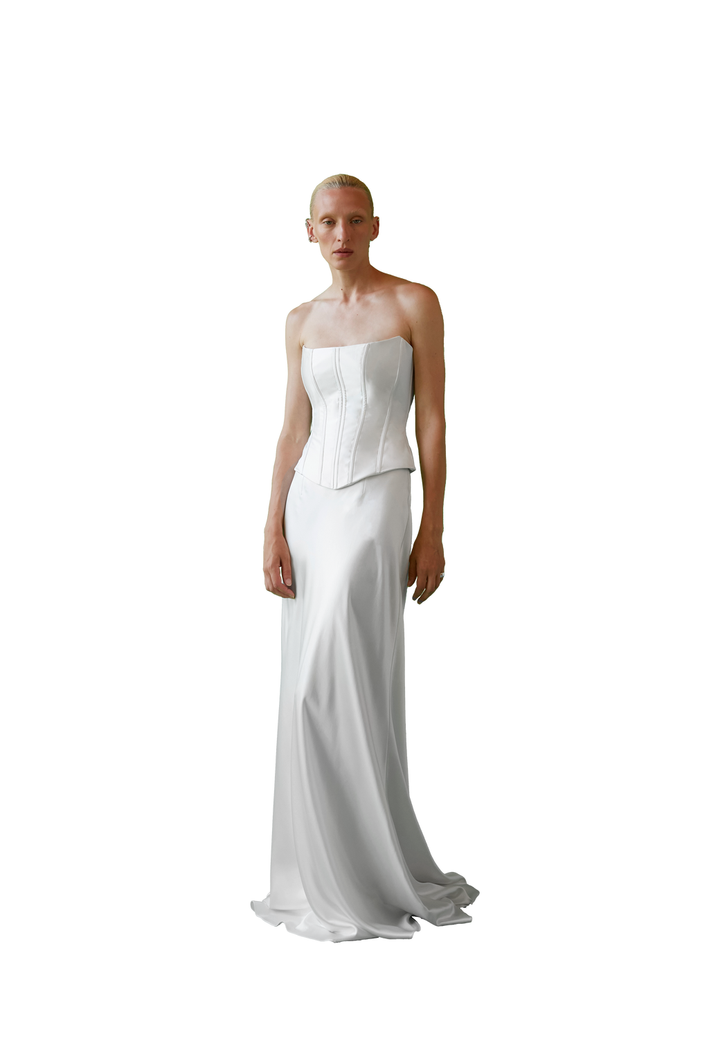 Silk Satin Skirt | STYLE 142