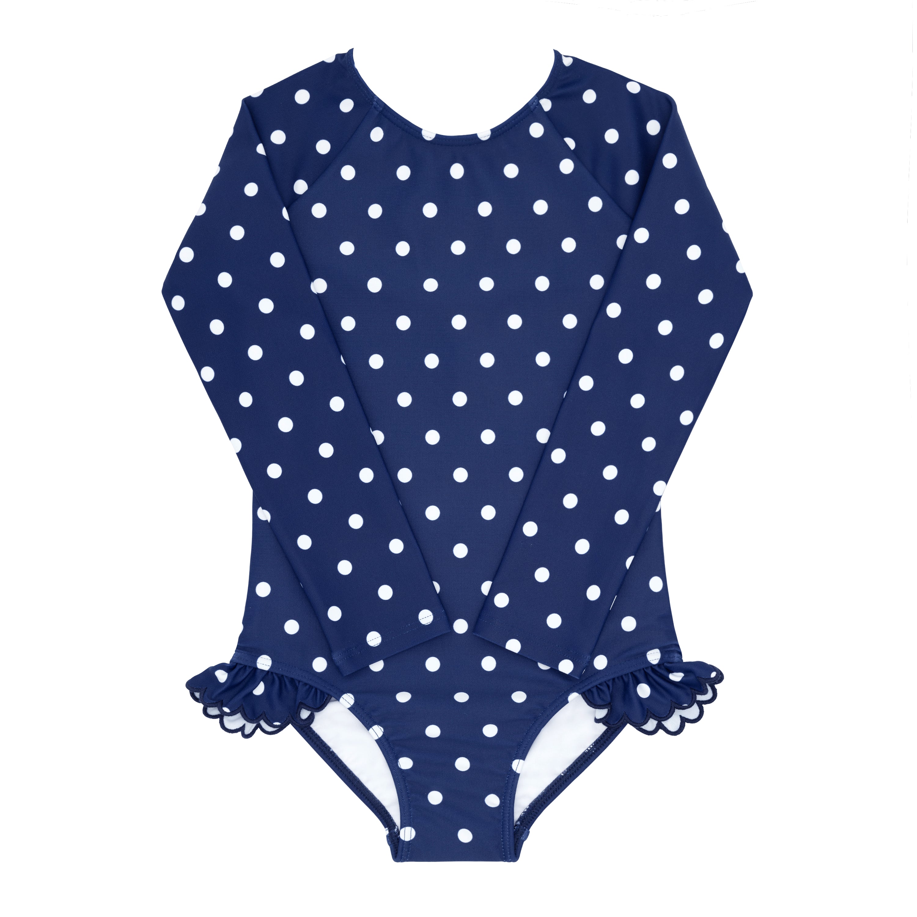 Girls Atlantic Dot Rashguard One Piece | Over The Moon Girls Atlantic Dot Rashguard One Piece | Over The Moon