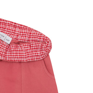 Boy’s Poppy Red Ultra-Soft Twill Short