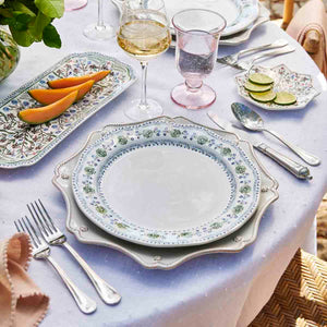 Villa Seville Dinner Plate in Chambray