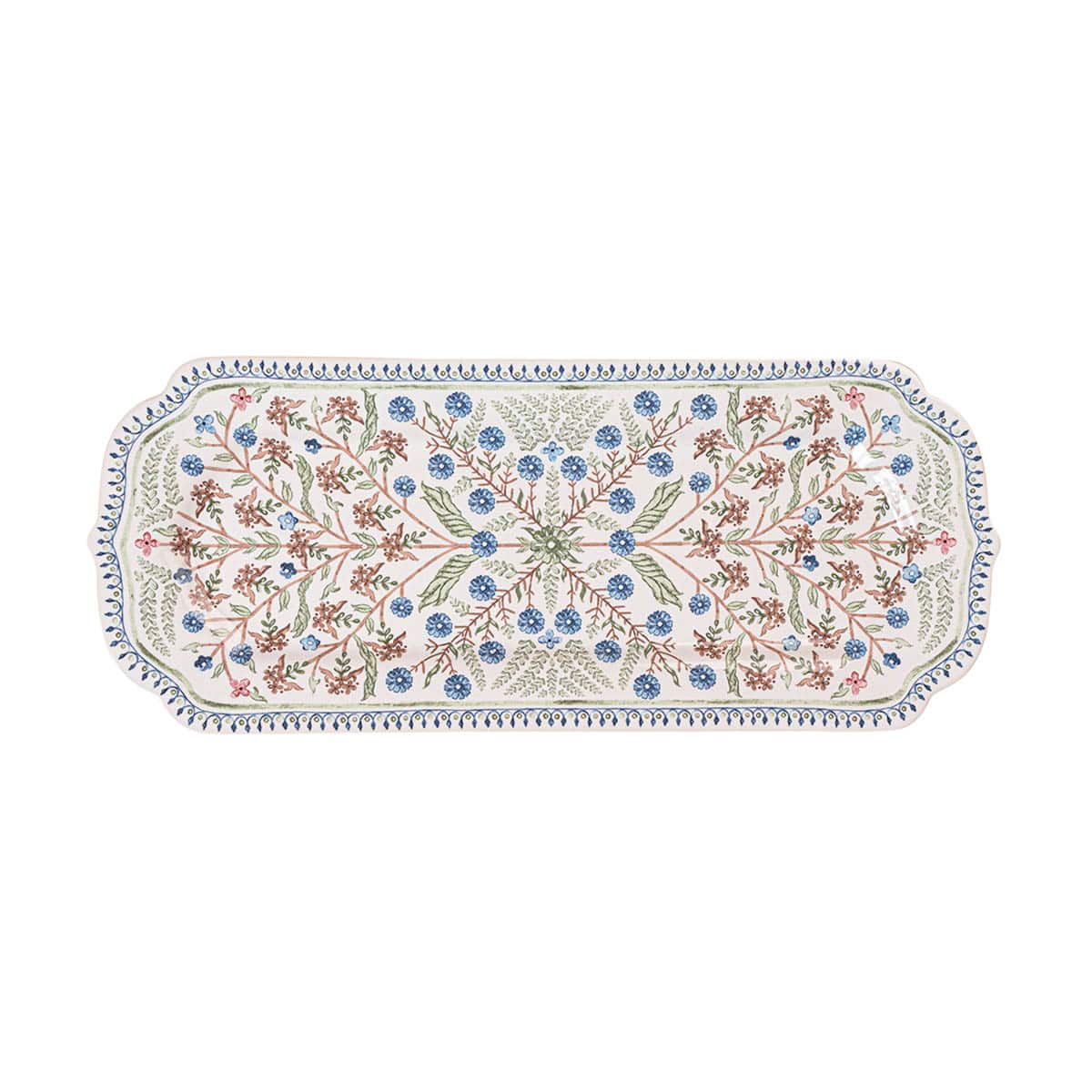 15” Hostess Tray - Chambray